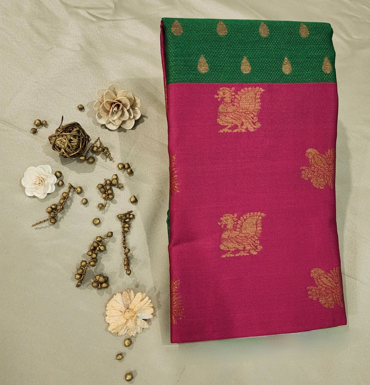 Royal Banarasi Tissue handloom Saree