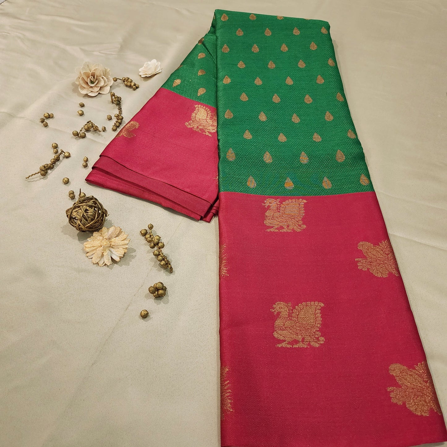 Royal Banarasi Tissue handloom Saree