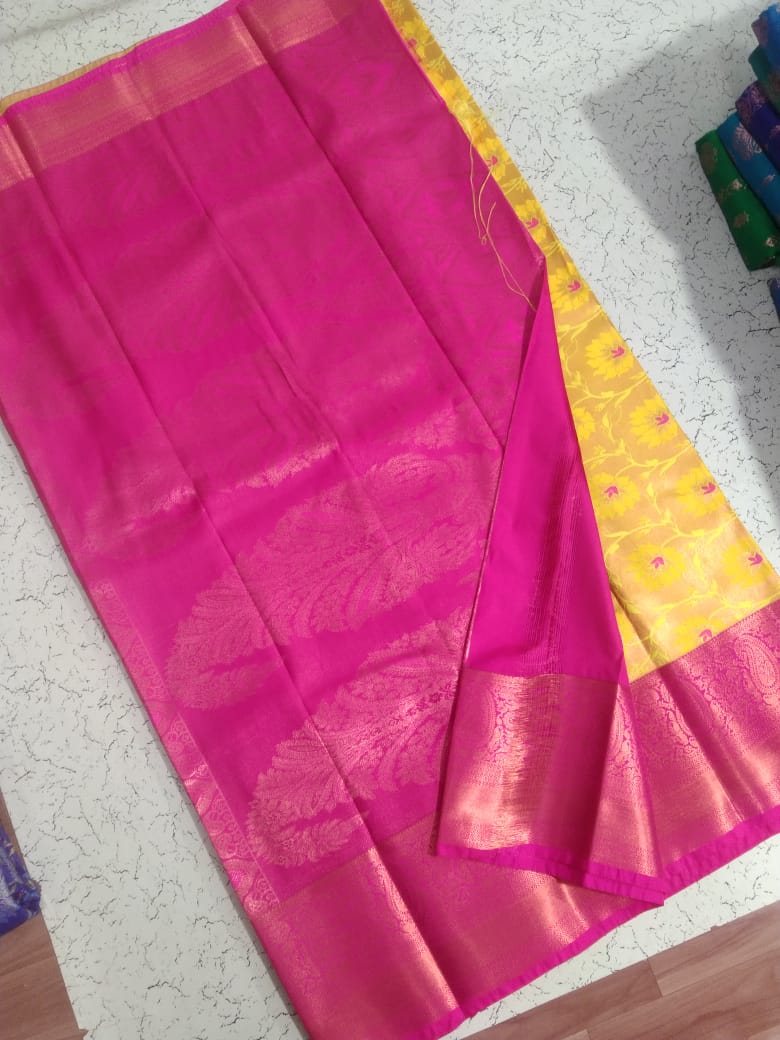 Dharmavaram Semi Silk Sarees